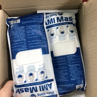 Thùng khẩu Trang Kf94 màu trắng 30 gói 10 chiếc