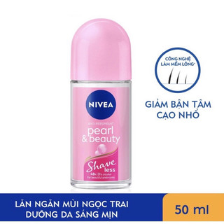 Lăn Khử Mùi Ngọc Trai Sáng Mịn  Nivea 50ml hàng công ty