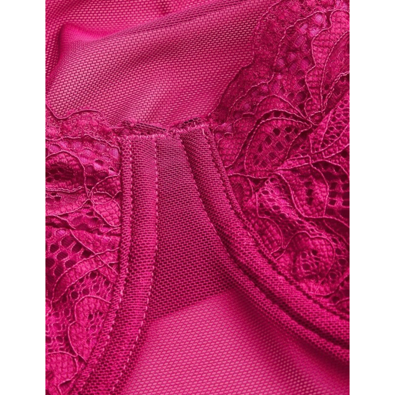 Áo 2 dây corset lưới phối ren tà bứmm quyến rũ🎀