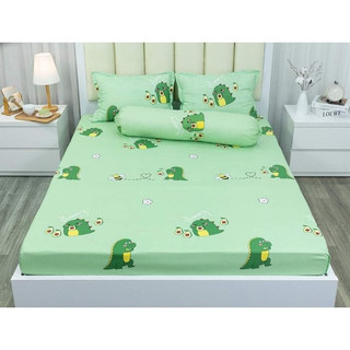 Ga Trải Giường kích thước 80x2m Bo Chun Bọc Nệm Poly Cotton Mềm Mát Nhiều Mẫu Chọn Lựa,mẫu khủng longchuyengagoigiaxuong