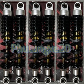  SIÊU HOT Phuộc Nhún Sau RCB Full đen Ty vàng cho WAVE DREAM AXELO ELLGANT CUB 330MM CHALY BLADE FUTURE MEDLEY