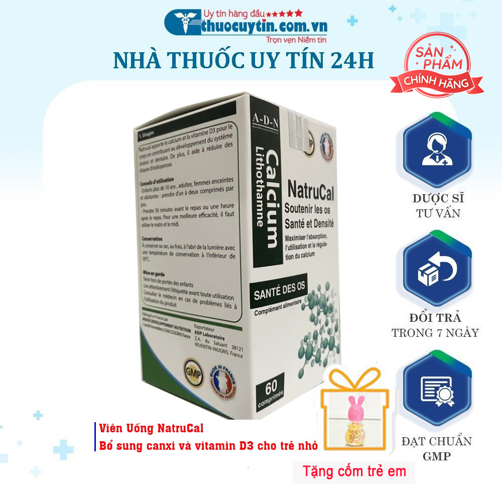 NatruCal - Bổ sung dưỡng chất cho trẻ nhỏ