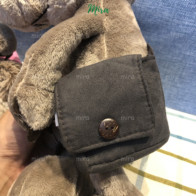 Sói Bông Woody NICI, Gấu Bông Sói Xám Búp Bê Thú Nhồi Bông Thương Hiệu NICI MIRA-GB280131