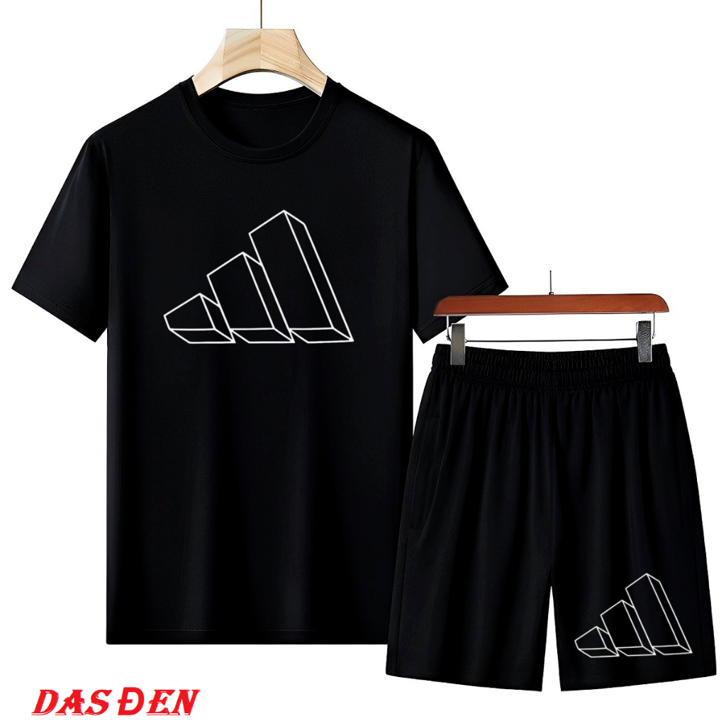 Bộ Quần Áo thể thao Nam ngắn tay 22kg đến Bigsize 118kg thun lạnh co giãn mát không xù lông kiểu Hàn Quốc