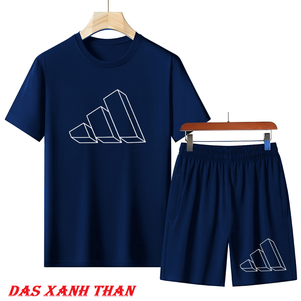 Bộ Quần Áo thể thao Nam ngắn tay 22kg đến Bigsize 118kg thun lạnh co giãn mát không xù lông kiểu Hàn Quốc