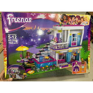Bộ đồ chơi xếp hình friend / Friends nhà biệt thự cho bé gái