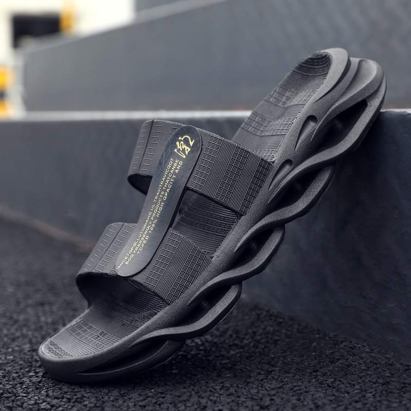 Dép nam quai ngang đi chơi, đi biển đúc nguyên khối phong cách mùa hè mới lạ