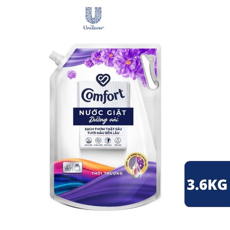 Nước Giặt Dưỡng Vải Comfort Túi 3,6Kg