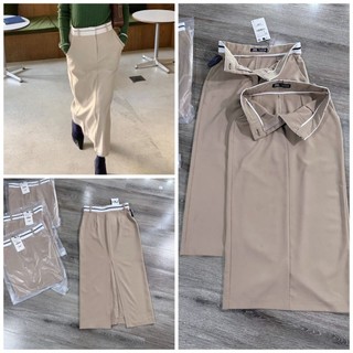 Chân váy midi ZR phối cạp hàng dư xịn