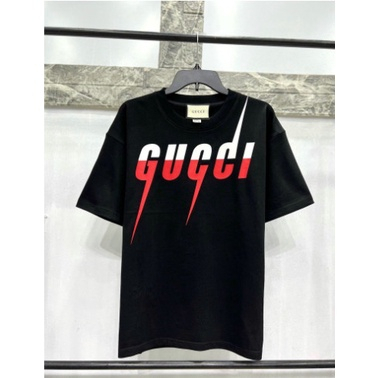 Áo Thun Gucci Tia Sét Chất Cotton Co Dãn 4 Chiều Trend 2023