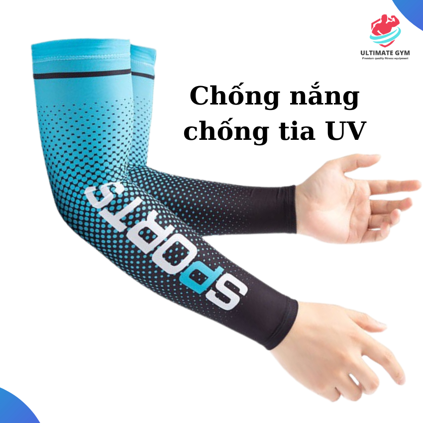 Bộ 2 ống tay chống nắng, găng tay chống nắng hoạt động ngoài trời ULTIMATE GYM