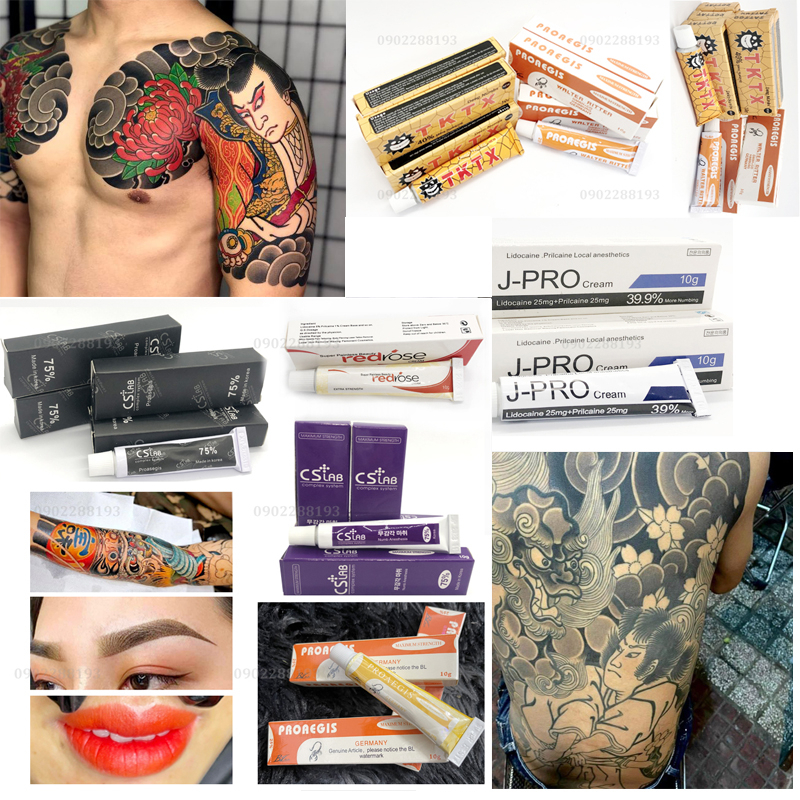 Kem Xăm Hình Tattoo Thẩm Mỹ.