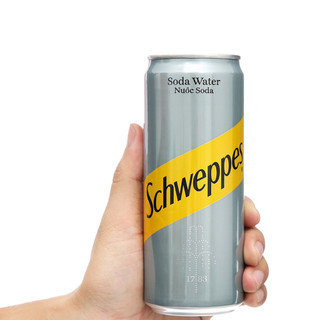LỐC 6 LON NƯỚC SODA SCHWEPPES 320ML