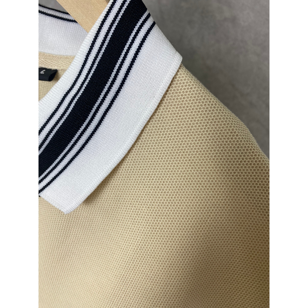 Áo Polo nam RYOMA chất 100% Cá sấu CVC mắt chim, cổ bo dệt, không nhăn, thoáng mát