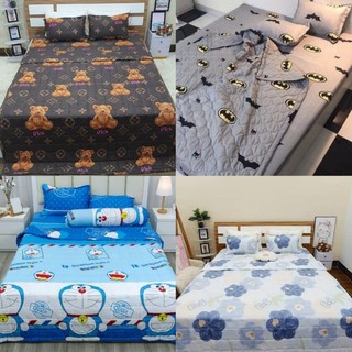 Chăn hè trần bông, chăn đắp mùa hè bông 3 lớp poly cotton hàng loại 1