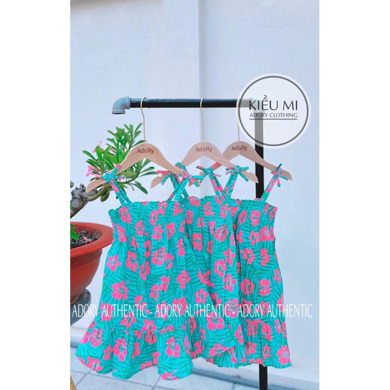 Đầm hai dây cho bé gái auth Primark uk