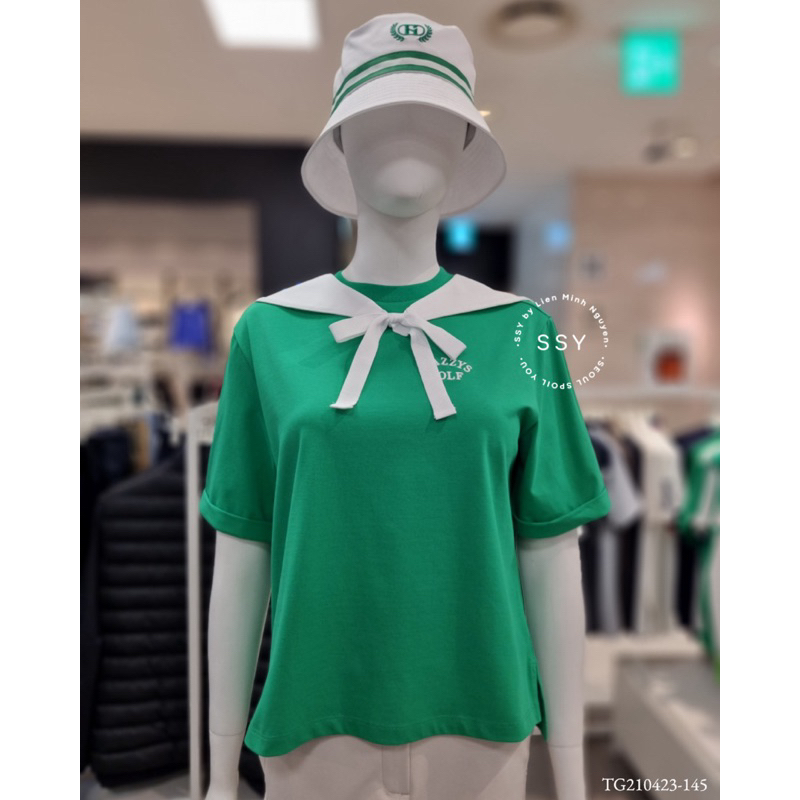 Áo thun Golf ngắn tay thuỷ thủ cho nữ Hazzys - Thương hiệu Golf cao cấp Hàn Quốc TG210423-145