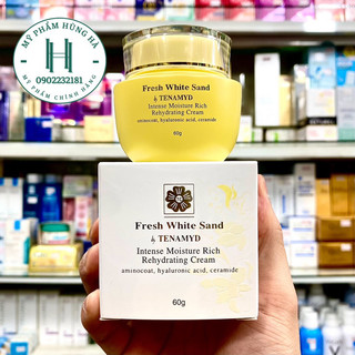 Kem dưỡng Tenamyd, kem dưỡng ẩm Fresh White Sand Intense Moisture Rich Rehydrating Cream 60g