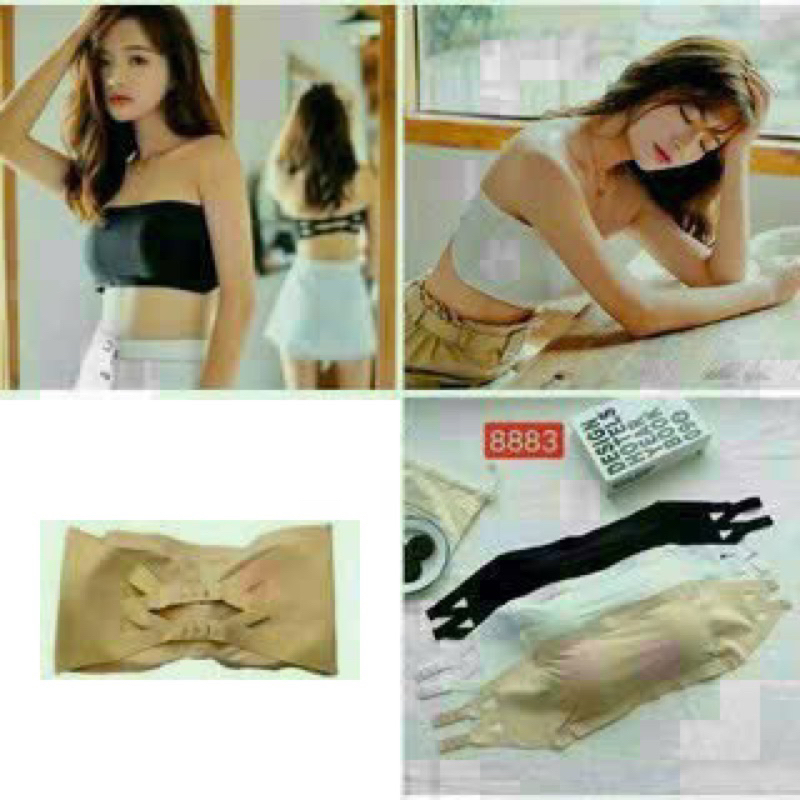 ÁO BRA ỐNG SU TRƠN MỀM + MÁT CO GIÃN TỐT CÓ ĐỆM LÓT