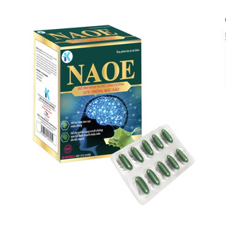 Viên uống bổ não Naoe, giúp bổ huyết, hỗ trợ làm đen tóc, giảm rụng tóc, bạc tóc