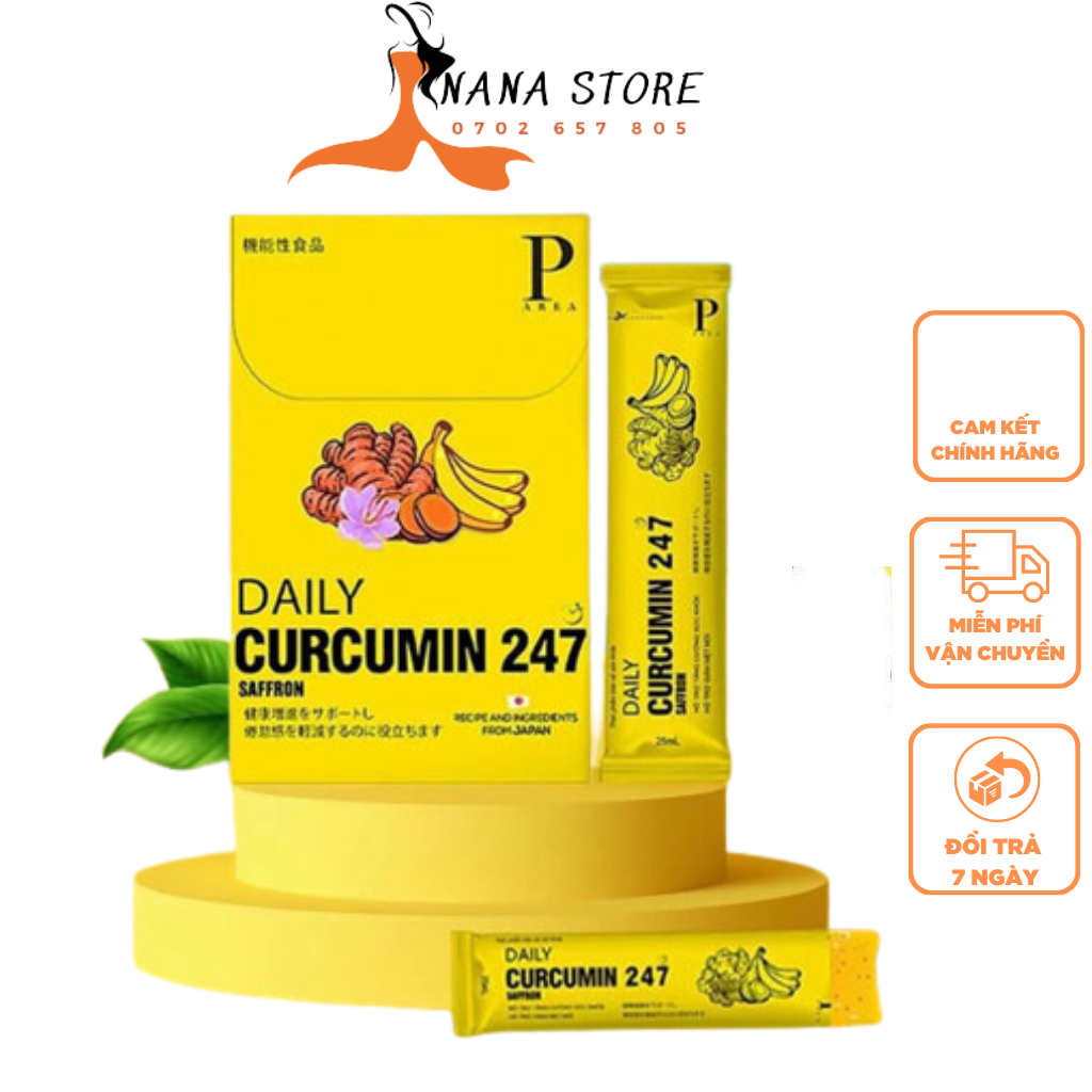 Thạch Nghệ Safron 247 Vị Chuối Nano Japan