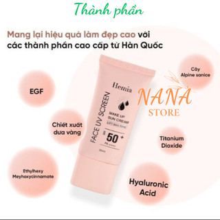 Kem chống nắng hemia chống nắng spf45