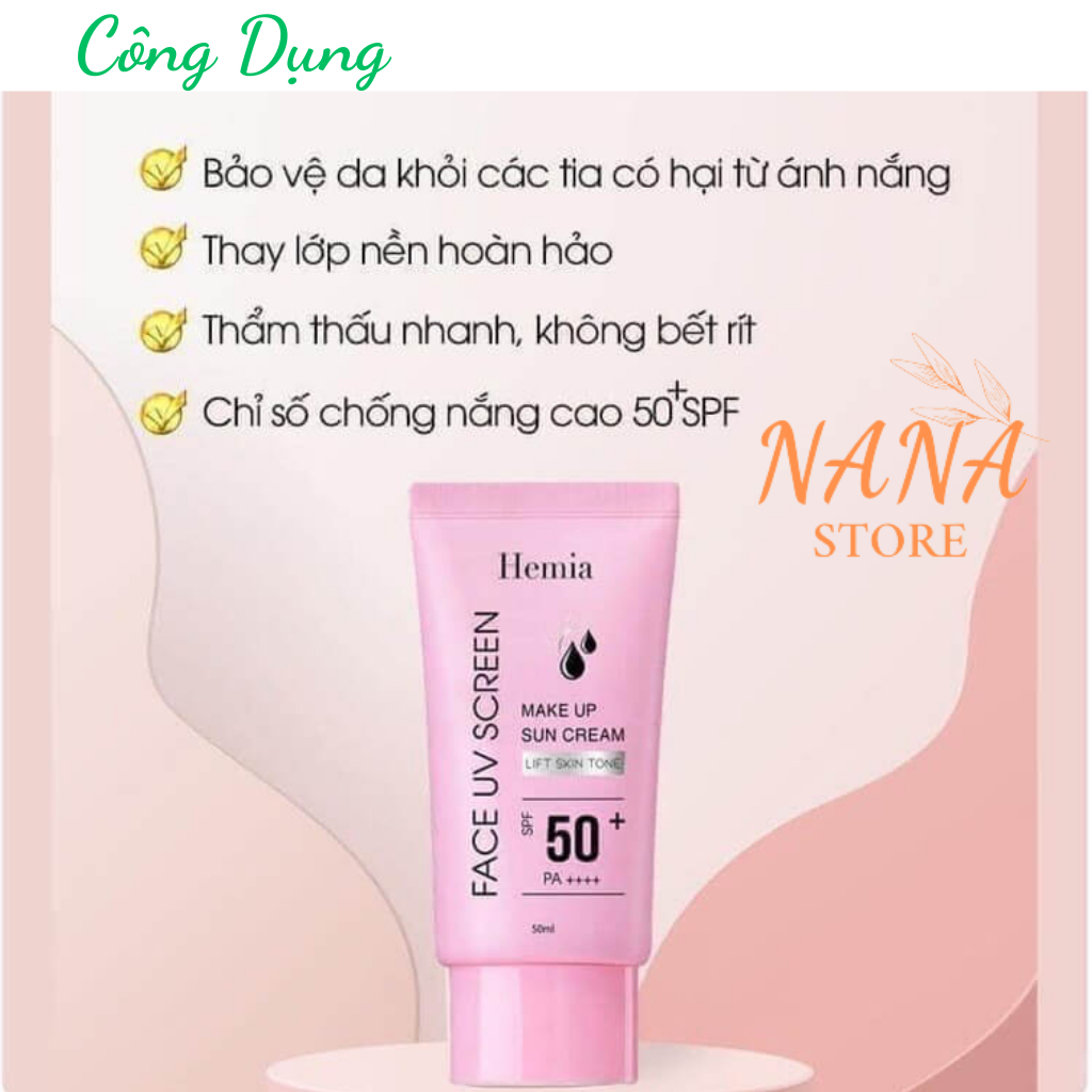 Kem Chống Nắng HEMIA Chống Nắng SPF45