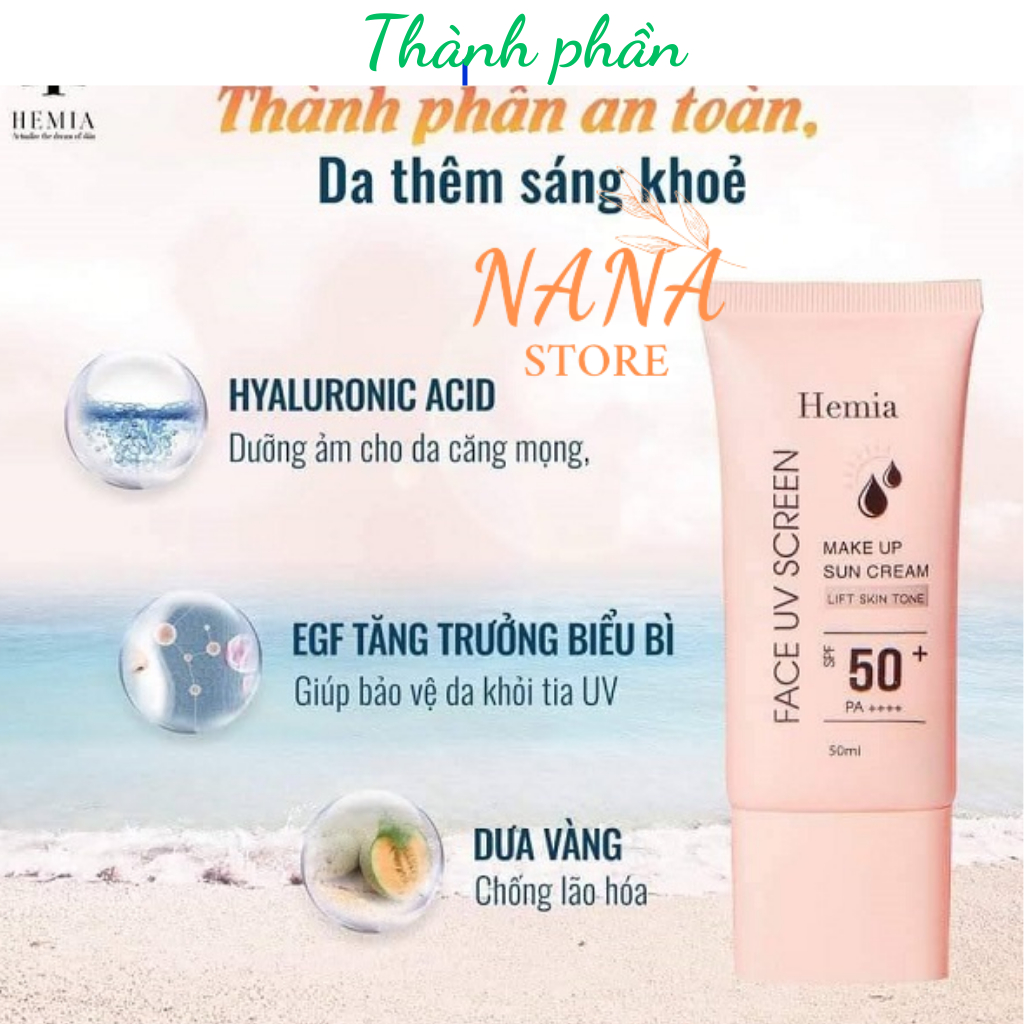 Kem Chống Nắng HEMIA Chống Nắng SPF45