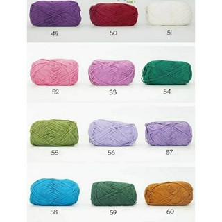 Len Baby Yarn cao cấp cuộn 40g(mã 01-50)🧶🧶