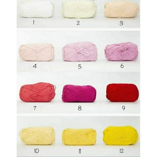 Len Baby Yarn cao cấp cuộn 40g(mã 01-50)🧶🧶