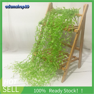 Dây lá cúc tần ấn độ giả nhựa dài 100cm 5 nhánh lá dùng trang trí nhà