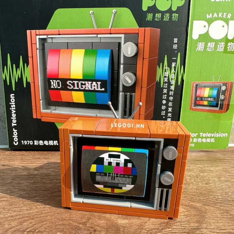 Đồ chơi lắp ráp Legogi ĐỒ DÙNG RETRO NHỎ JAKI mô hình trang trí decor phòng bàn làm việc quà tặng sinh nhật vintage