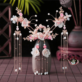 Set trang sức cổ trang trâm cài tóc