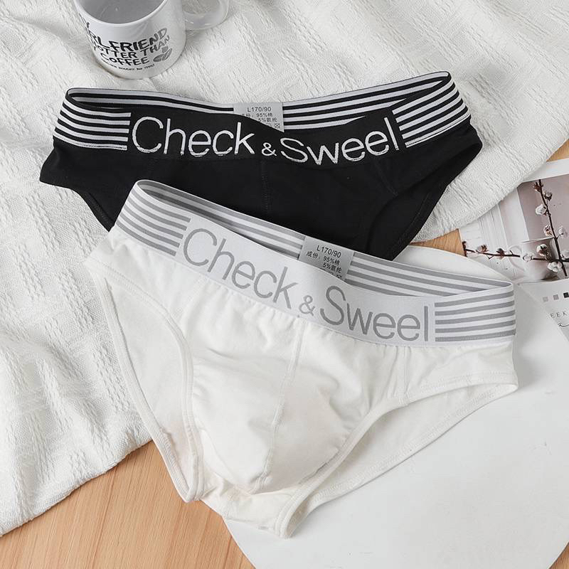 Quần sịp nam tam giác cotton Check & Sweel