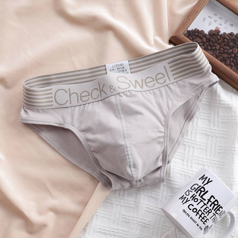 Quần sịp nam tam giác cotton Check & Sweel