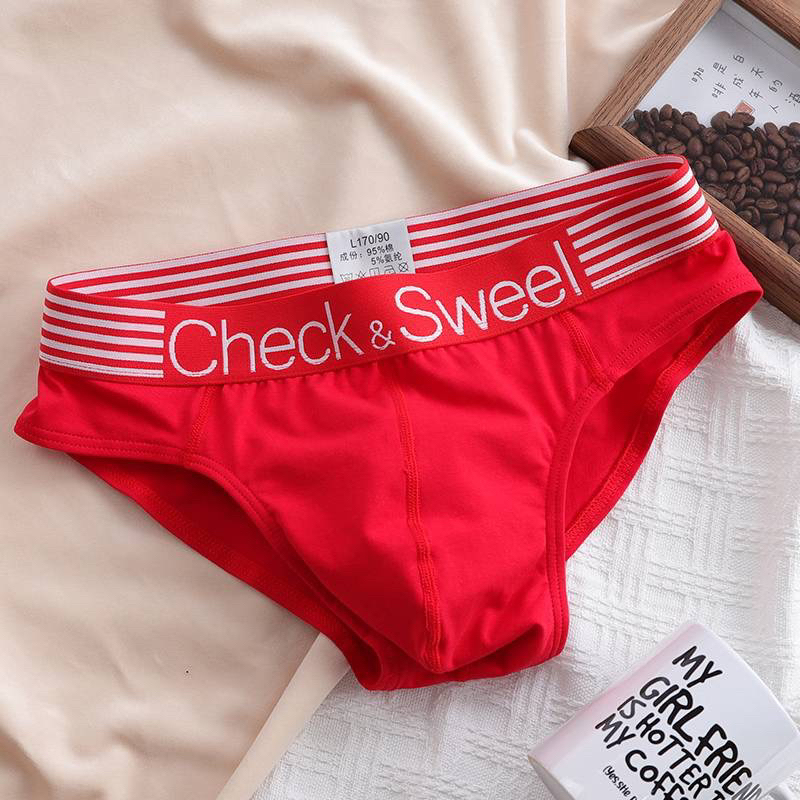 Quần sịp nam tam giác cotton Check & Sweel