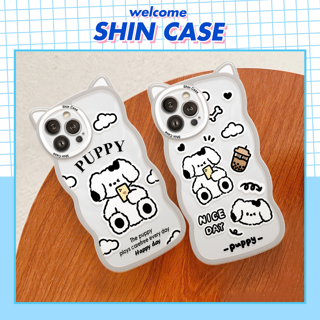 Ốp lưng iphone hình tai mèo Bông đốm 6/6plus/6s/6splus/7/7plus/8/8plus/x/xs/11/12/13/14/pro/max/promax/plus/shin/case