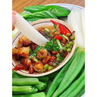 [hủ 400g] Kho quẹt tóp mỡ+tôm khô