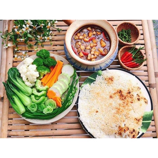 [hủ 400g] Kho quẹt tóp mỡ+tôm khô