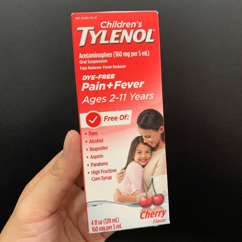 Tyleno l Mỹ sỉro 2-11 tuổi  TYLENO L  Tylênol  Mỹ