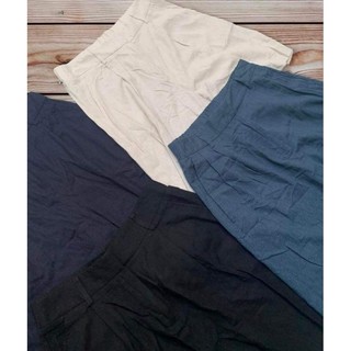 Quần short linen xuất Hàn chưa onweb