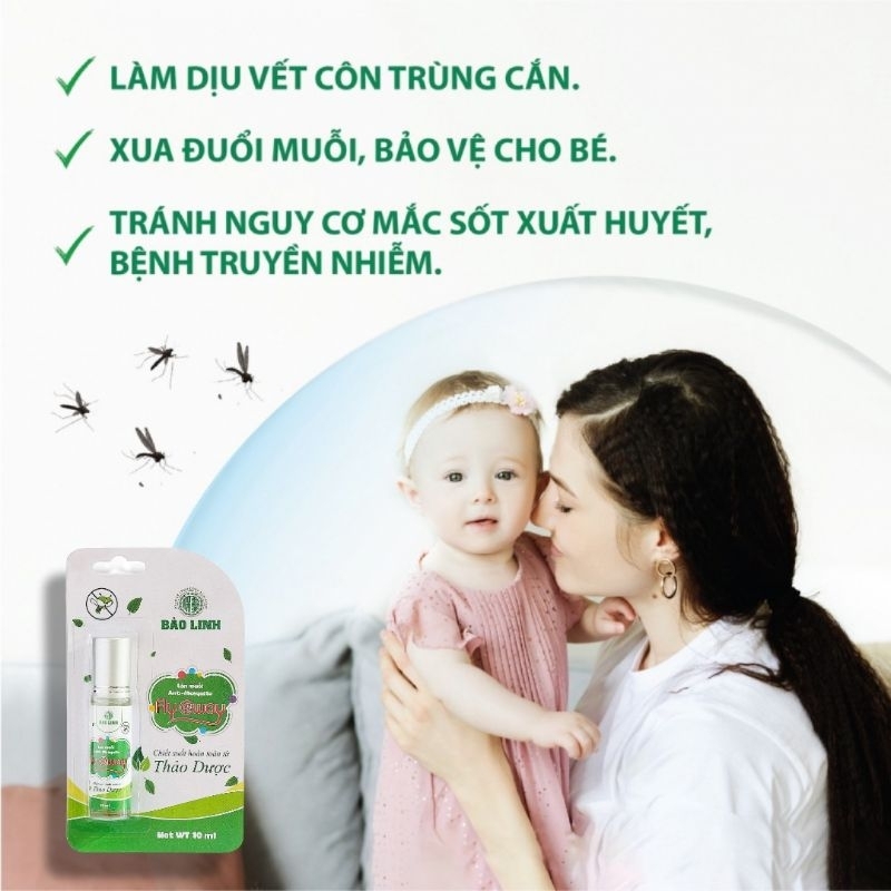 LĂN MUỖI CÔN TRÙNG CẮN FLY@WAY BẢO LINH