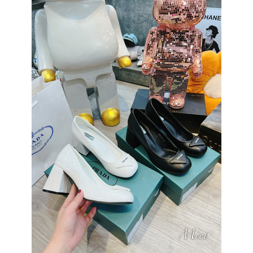 GIÀY CAO GÓT PRADA GÓT 8CM