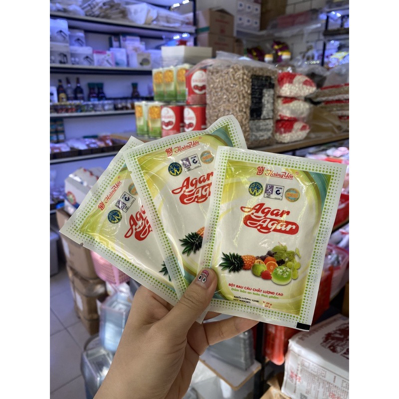 Thạch Agar gói 25g