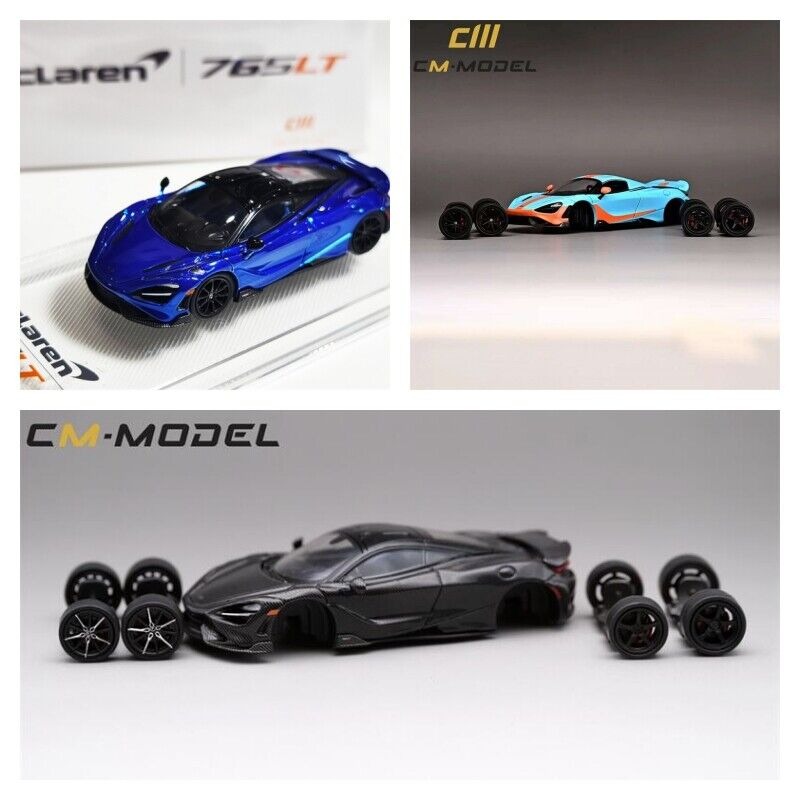 Mô hình ô tô McLaren 765LT 1:64 CM model