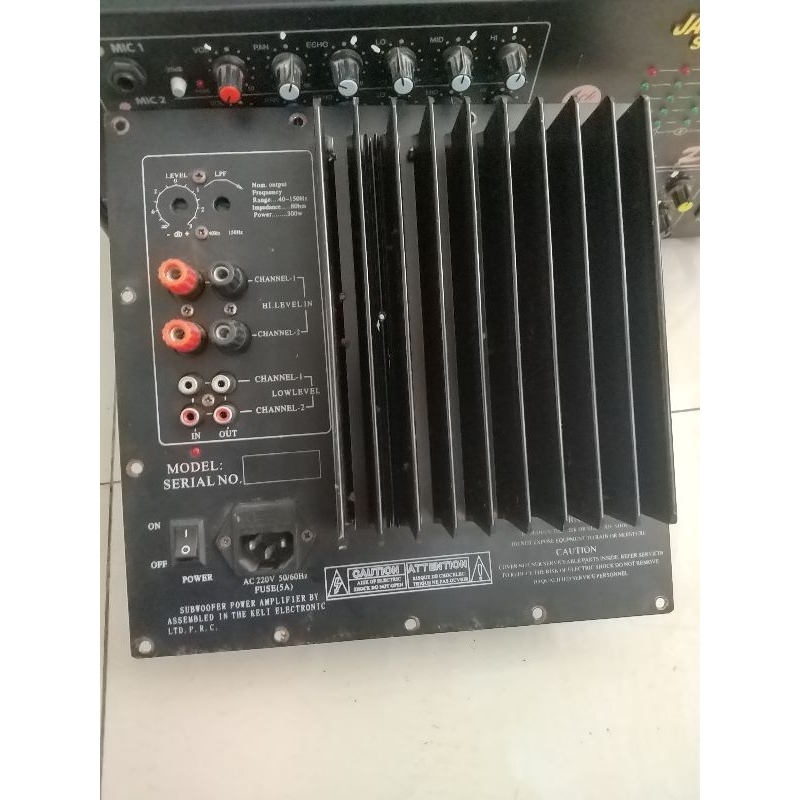 Biến áp 300W dây đồng tháo loa Sub hầm JBL bass 40cm lưới sắt đời đầu cực xịn tặng bảng nhôm vàng mới