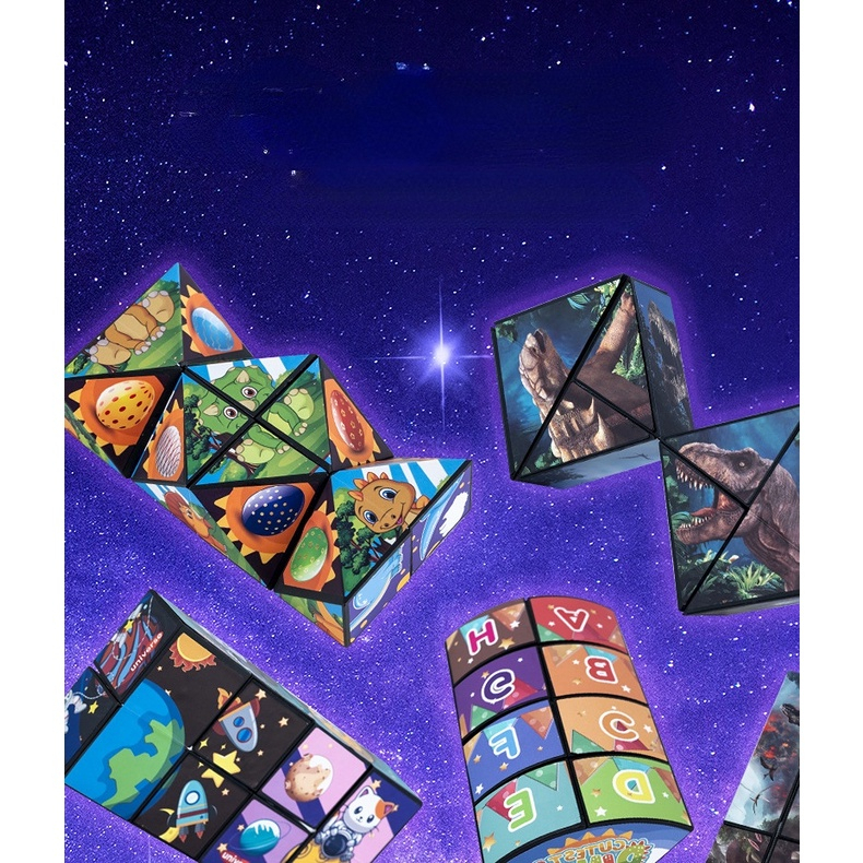 Đồ chơi khối rubik 3D vô cực - đồ chơi sáng tạo, giảm căng thẳng cho bé Sunnytoys