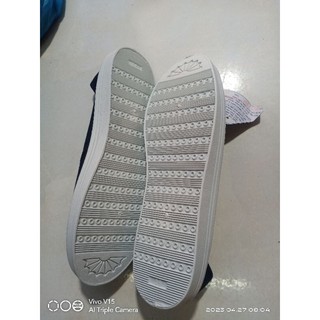 Giày Asia không cột dây thêu bông lúa