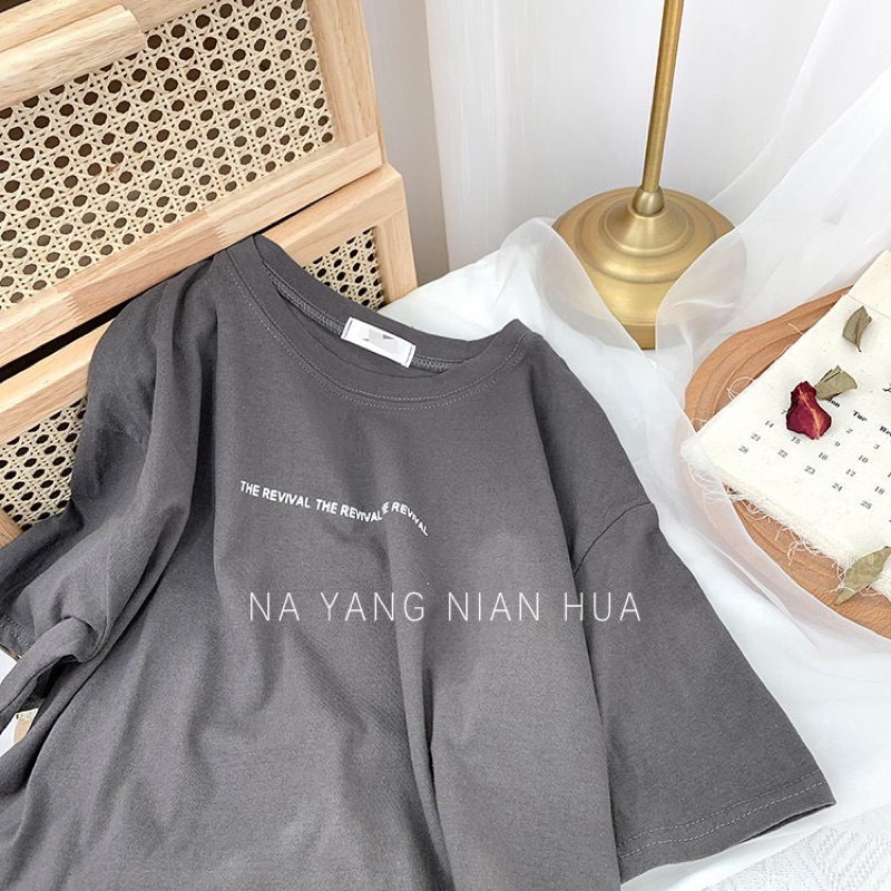 [Mã TOPS06 giảm đến 10k đơn 99k] Áo phông 3158, áo thun tay lỡ form rộng chất cotton in hình VAL | BigBuy360 - bigbuy360.vn