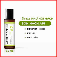 Son nách API khử mùi hôi nách API Lăn khử mùi ngăn tiết mồ hôi 72h che tên kín đáo